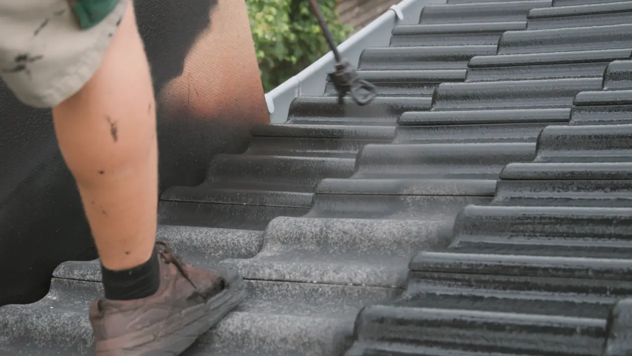Maling af betontagsten