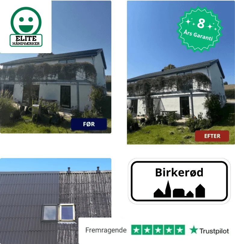 Tagrenovering i Birkerød