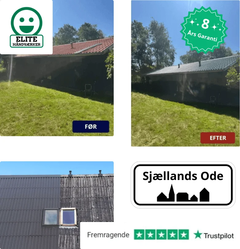 Tagrenovering i Sjællands Ode