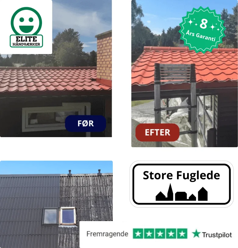 Tagrenovering i Store Fuglede