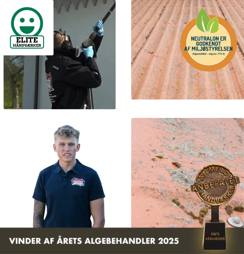 Algefjerner til asbesttag