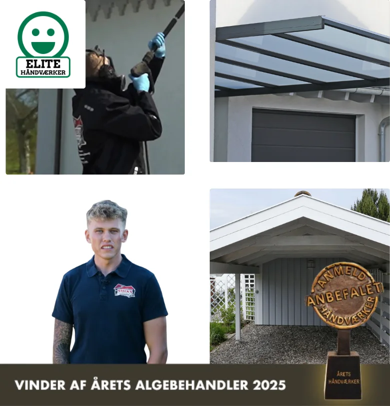 Algefjerner til carport