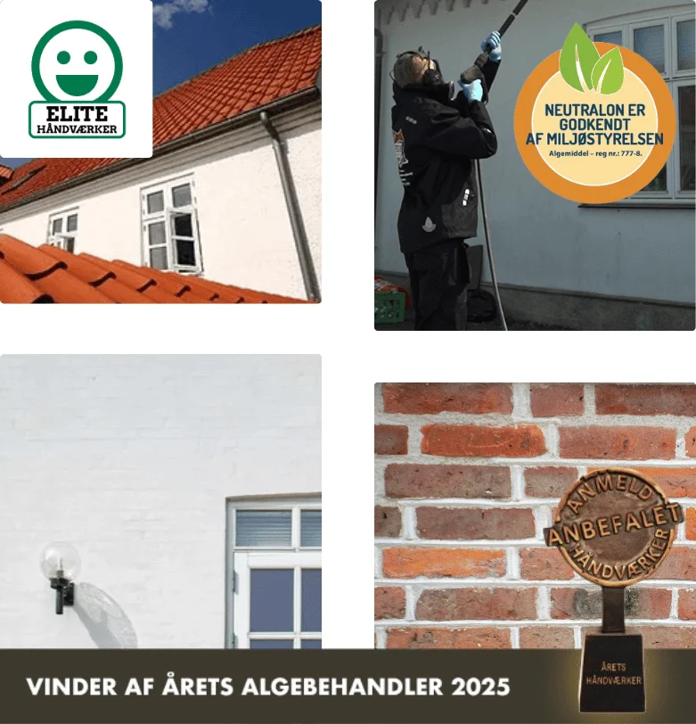 Algefjerner til facade