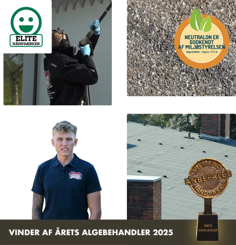 Algefjerner til tagpap