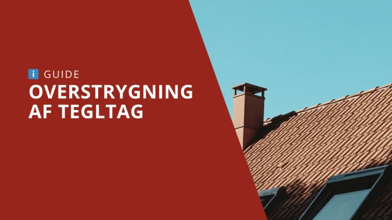 Overstrygning af tegltag