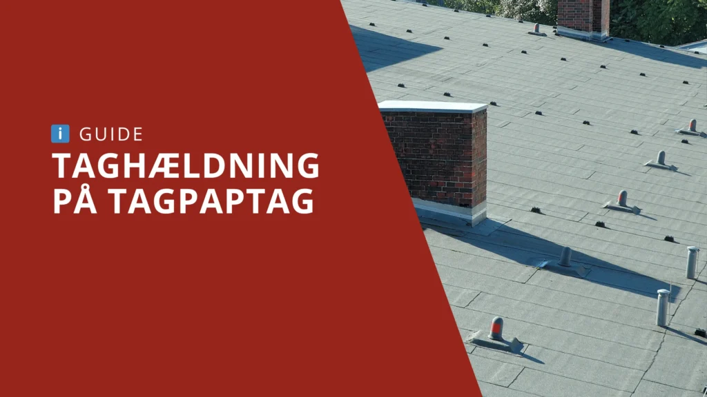 Hældning på tagpaptag