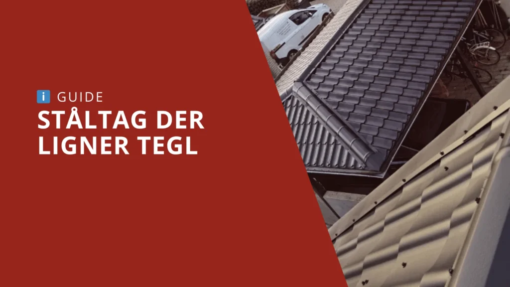 Ståltag der ligner tegl