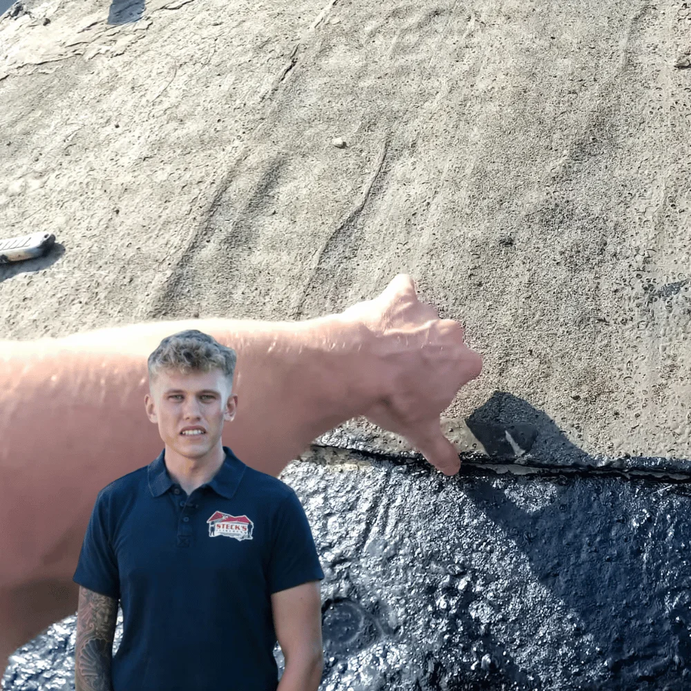 Renovering af tagpaptag